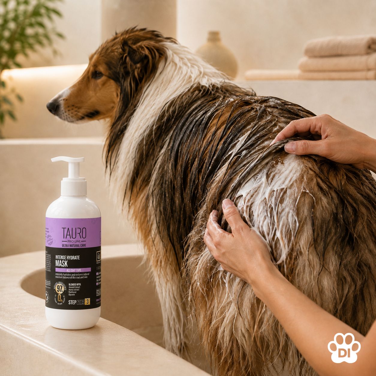 Ultra Natural Care Intense Hydrate kaukė šunų ir kačių odai ir kailiui